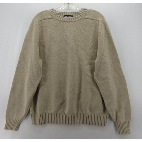 VINTAGE Lands End Sweater Large Pullover Preppy 90s Crewneck Japan - Picture 1 of 10